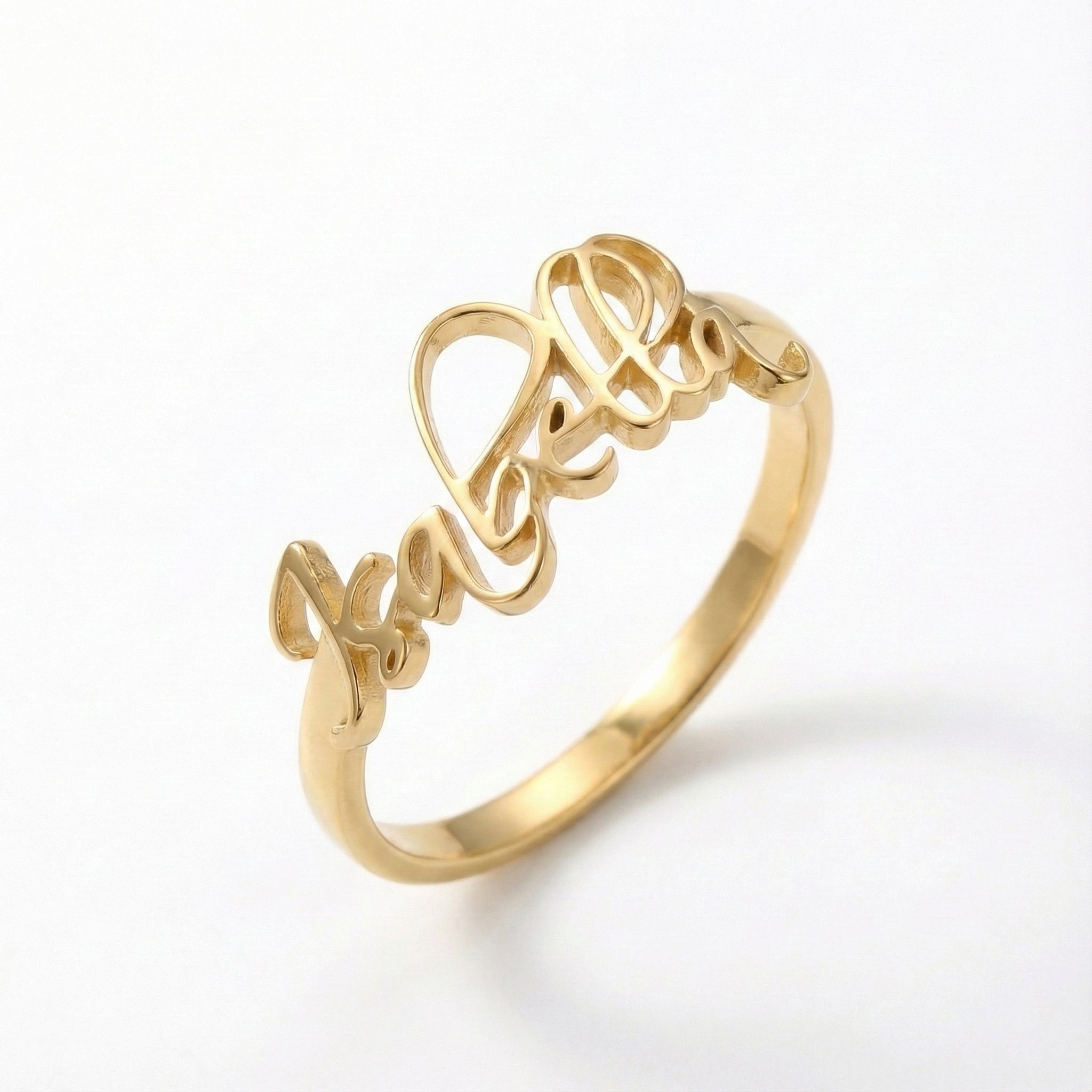 Custom Name Ring — Bali Essence Collection