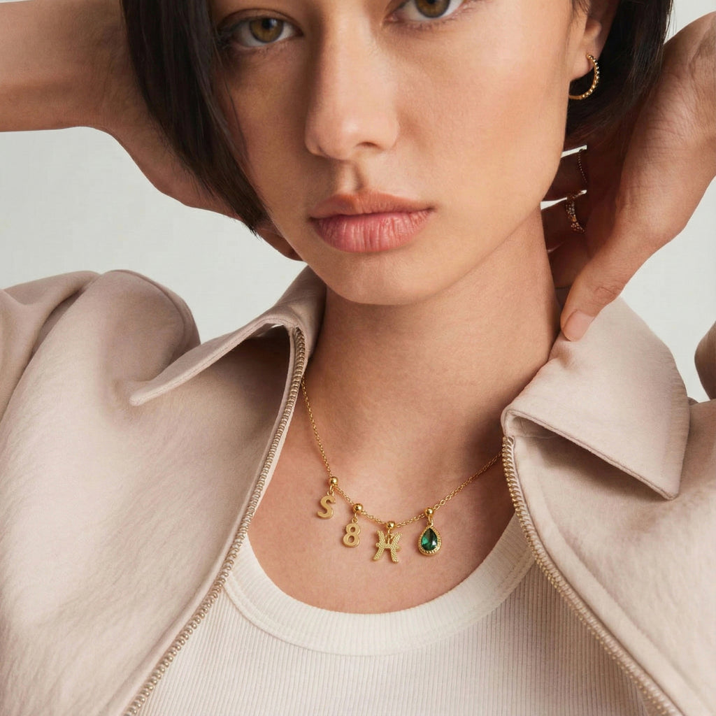 SVARA Destiny Charm Necklace/Bracelet