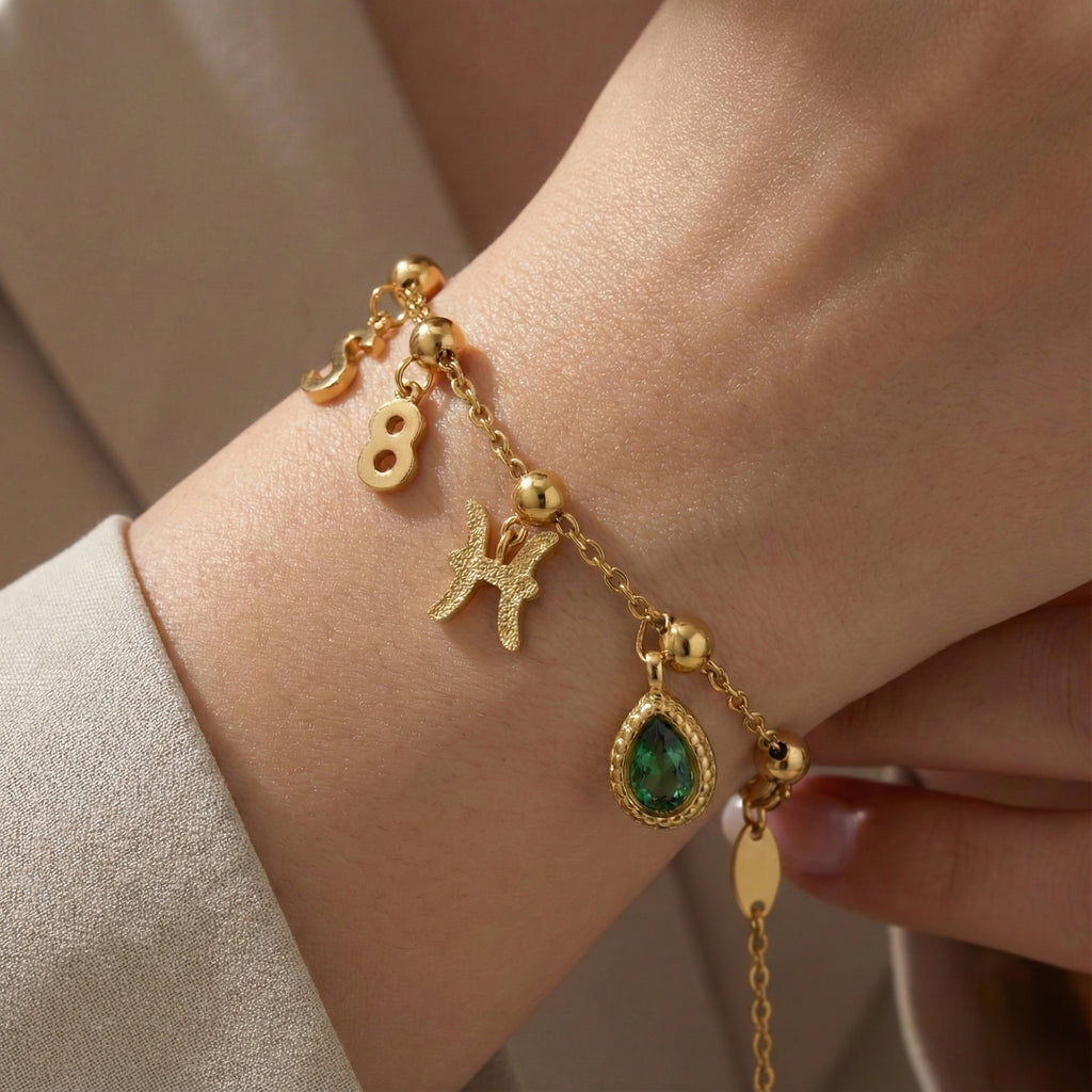 SVARA Destiny Charm Necklace/Bracelet