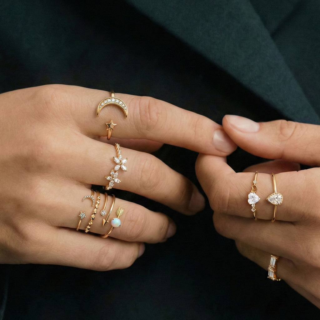 9 Sets of The Vines Rings Collections